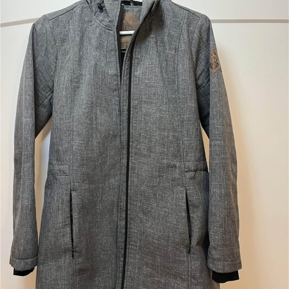 Beaver Canoe Jackets & Blazers - Women’s Gray Hooded Jacket